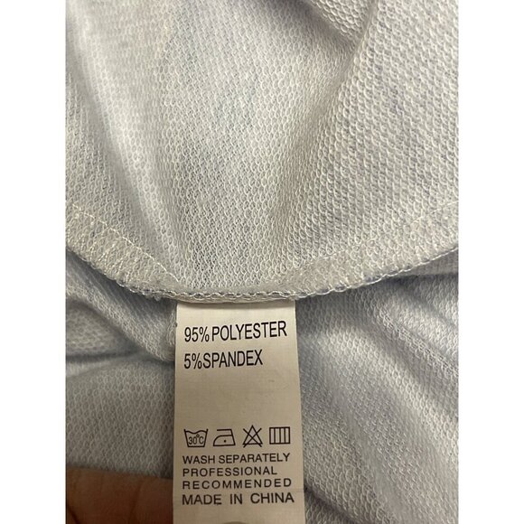 Taylor Swift 1989 Taylor's Version Blue Microfiber Sweatshirt Top Shirt  Large - Picture 8 of 8